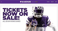 Desktop Screenshot of kstatesports.com